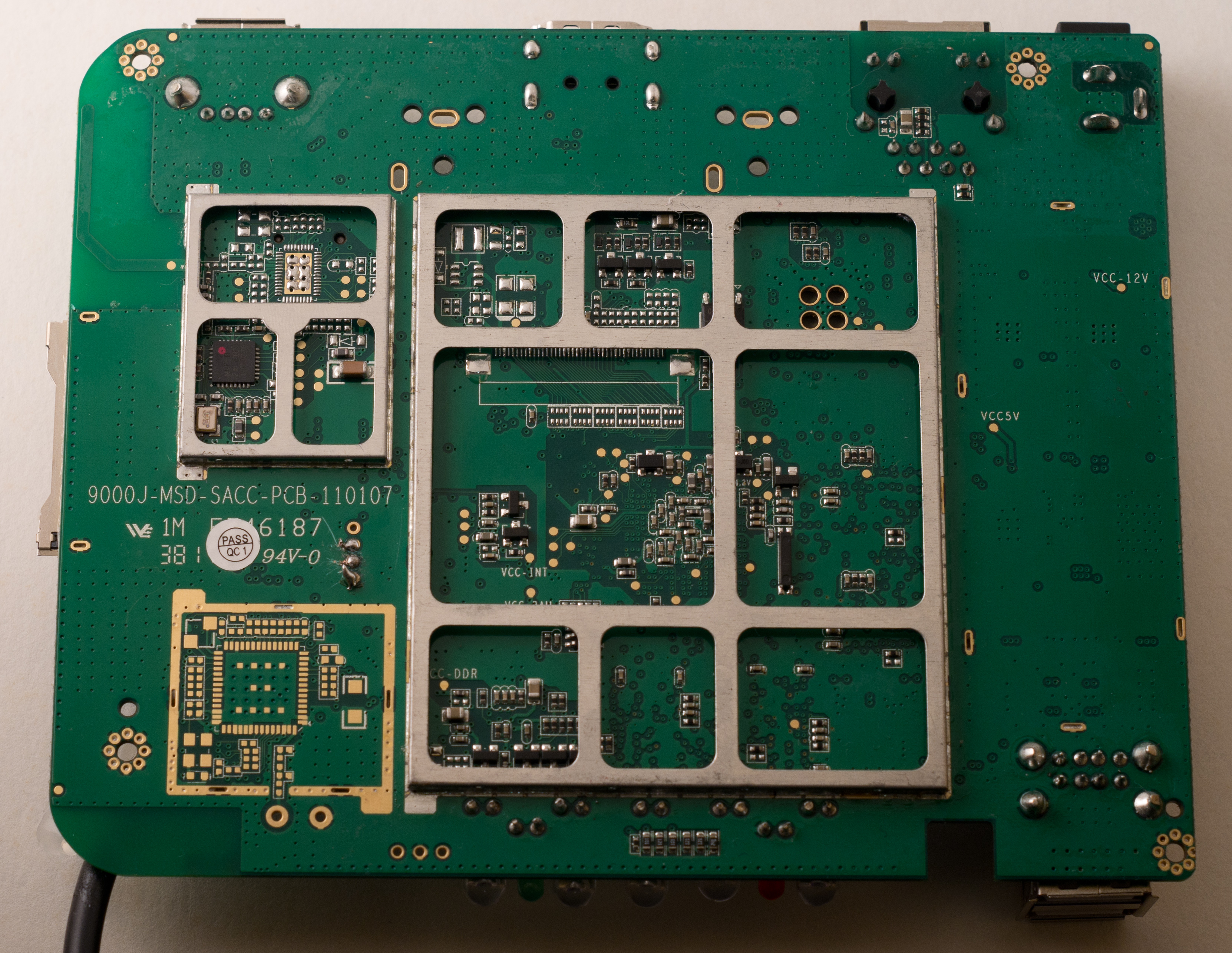 Naked base of FV-1 board